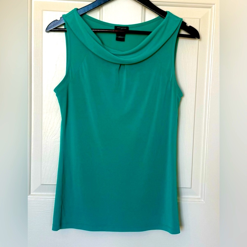 Ann Taylor Teal Tank Top